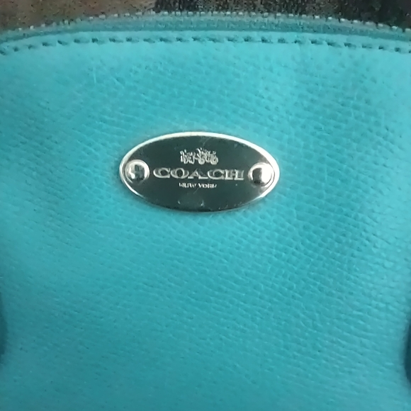 Coach Mini Cora Domed Leather Satchel - Picture 1 of 9